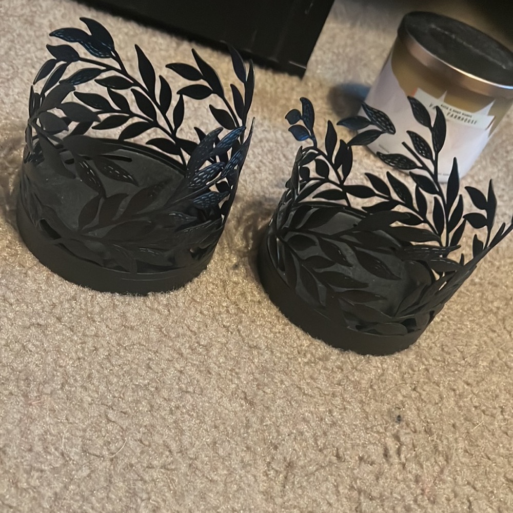 Bath and body works candle holders